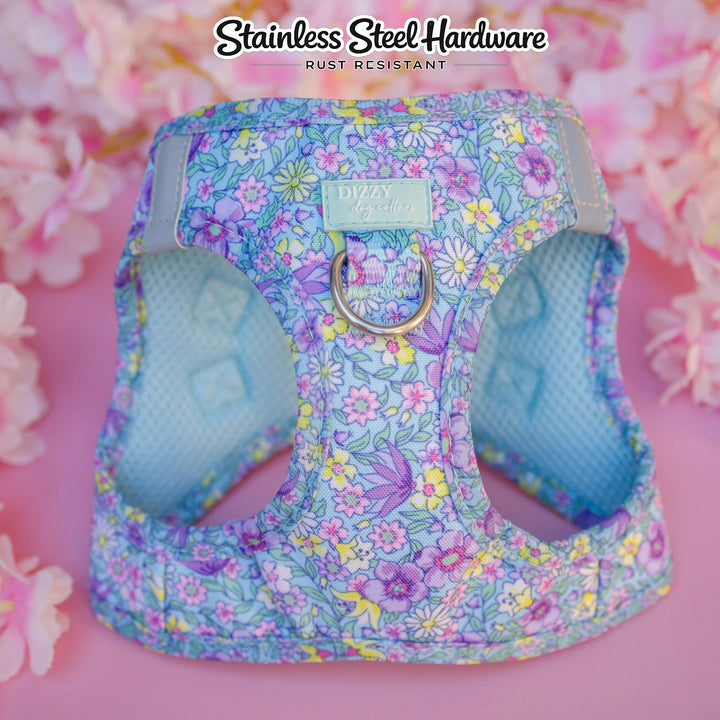 Floral Fable Step In Dog Harness | No Pull Harness for Small Dogs & Cats
