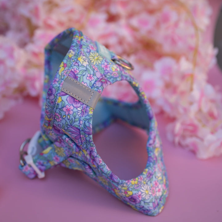 Floral Fable Step In Dog Harness | No Pull Harness for Small Dogs & Cats