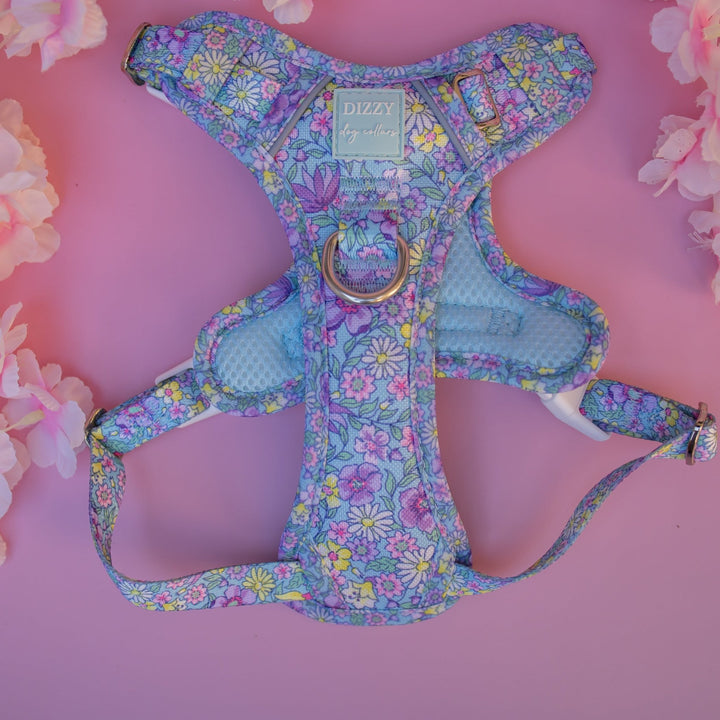 Floral Fable No Pull Dog Harness with Handle | Step In & Reflective