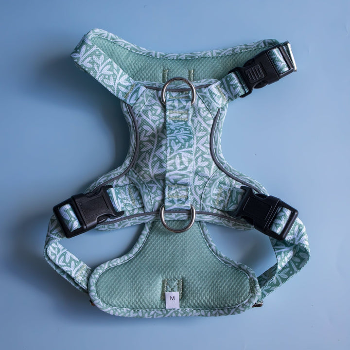 No Pull Dog Harness: Wild Grove: Sage Vines