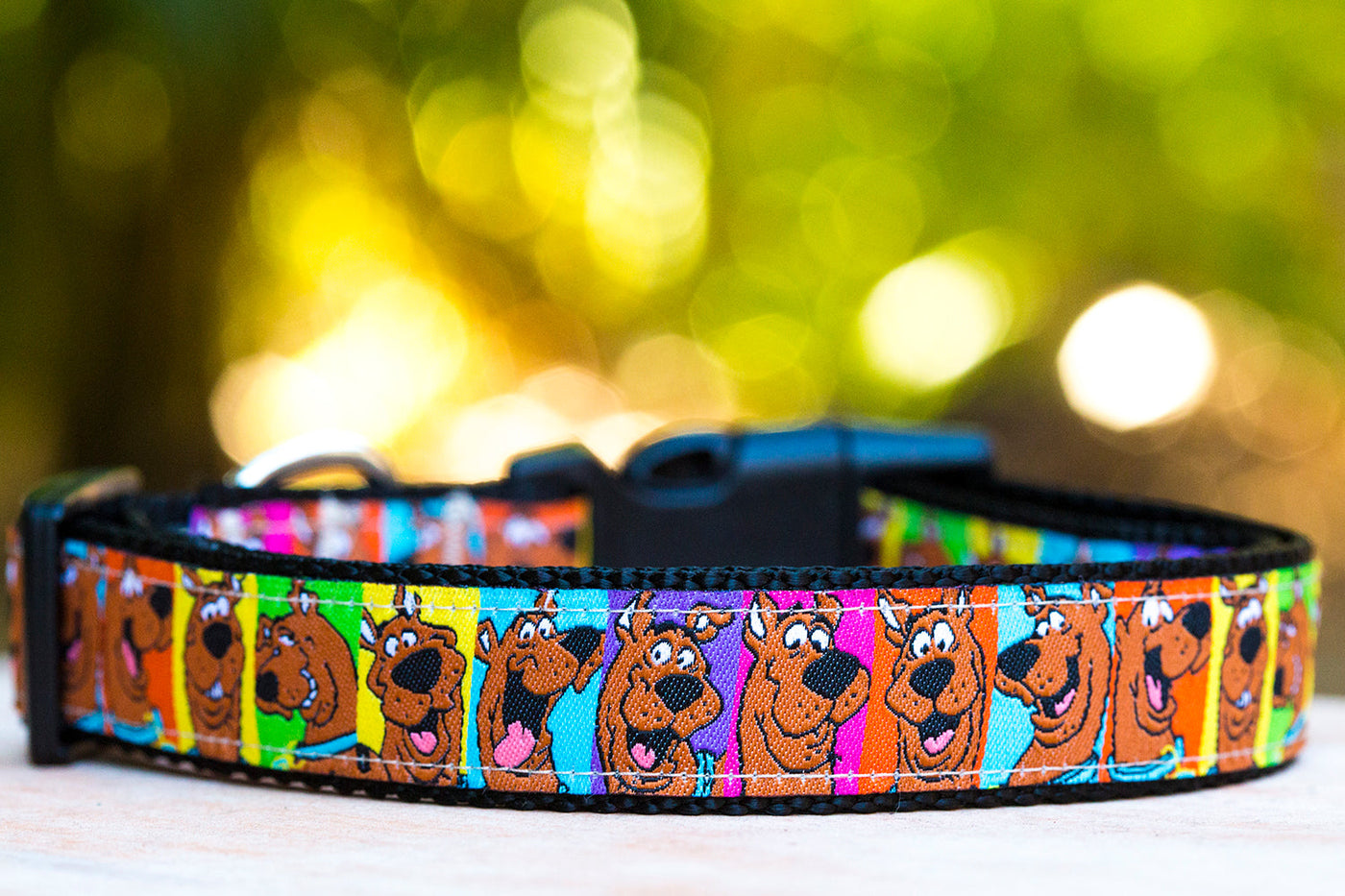 Scooby Doo Dog Collar | Handmade to order | Multiple Colours-Dog Collar-Dizzy Dog Collars