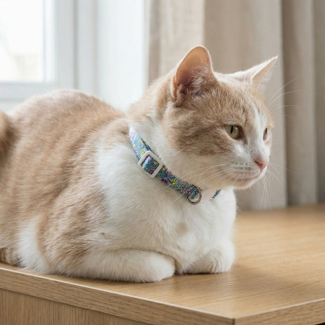 Floral Fable Cat Collar | Toy Breed Dog Collar