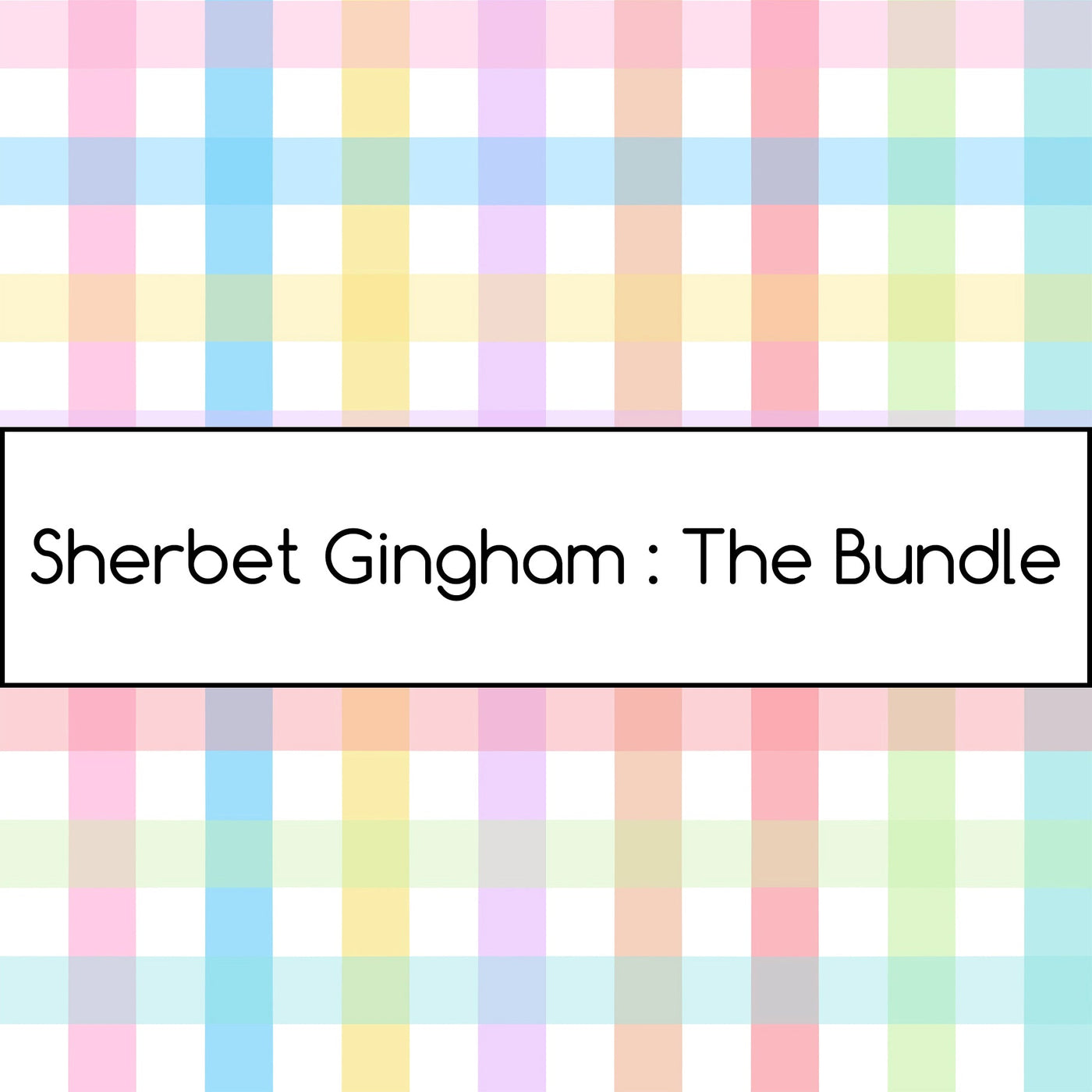 Sherbet Gingham Bundle | Save up to 20%-Dog Collar-Dizzy Dog Collars
