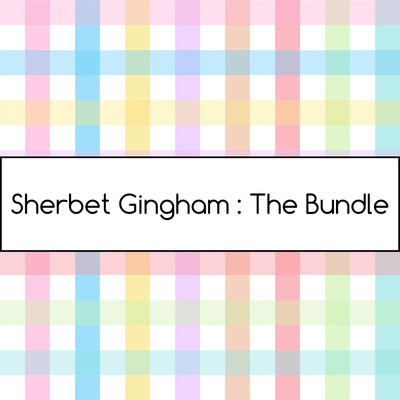 Sherbet Gingham Bundle | Save up to 20%-Dog Collar-Dizzy Dog Collars