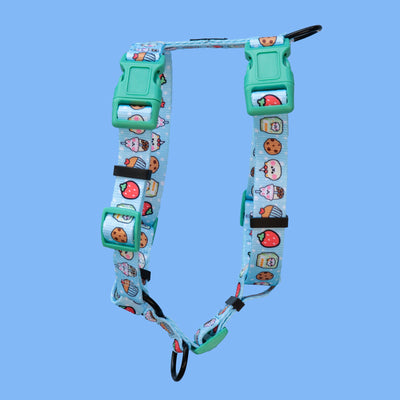 Step in H-Harness with front & back attachment | Dizzy's Dessert-Harness-Dizzy Dog Collars
