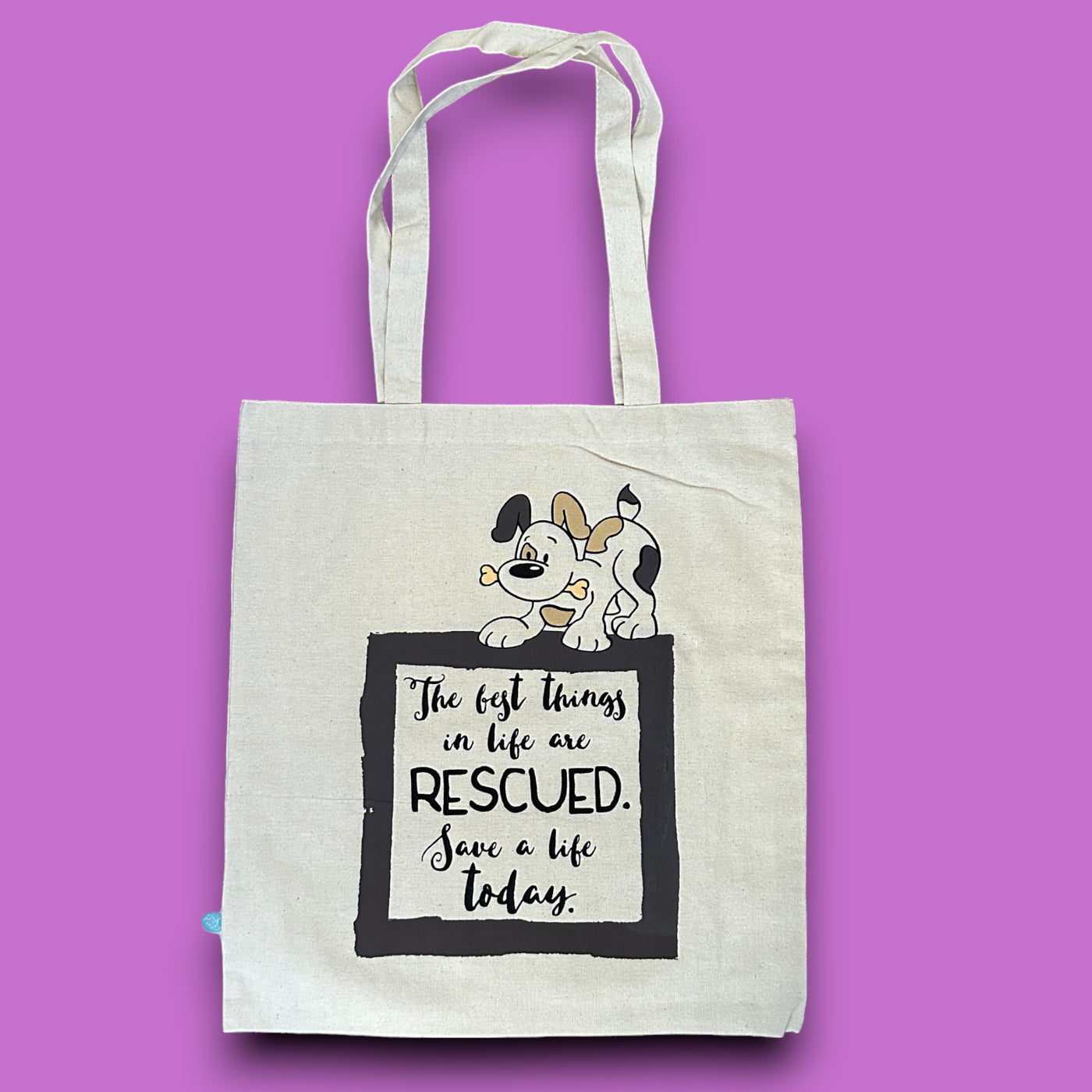 RESCUE RELIEF TOTE BAG - Save a Life | $5 donated to Brave Companion Dog Rescue