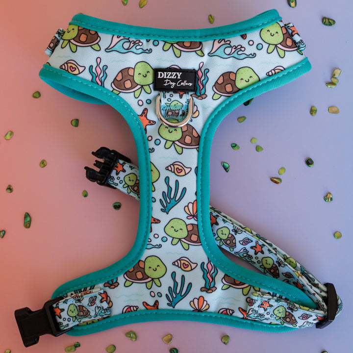 DOG HARNESS | Turtle Tots | Neck Adjustable Dog Harness
