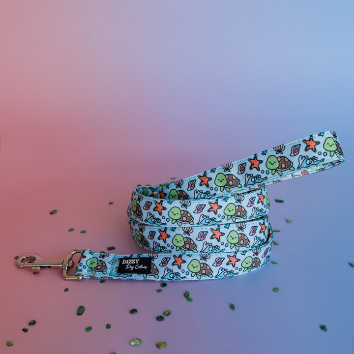 Turtle Tots Dog Leash | Fully Padded Leash