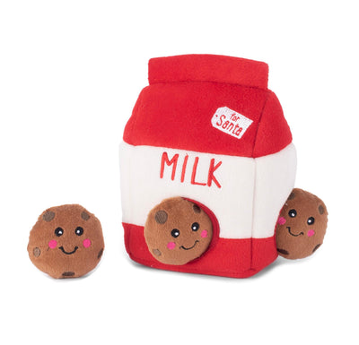 Zippy Paws BURROW - Santa's Milk & Cookies-Dizzy Dog Collars