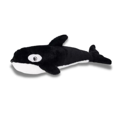 Zippy Paws Plush Squeaky Jigglerz Dog Toy - Killer Whale-Toy-Dizzy Dog Collars