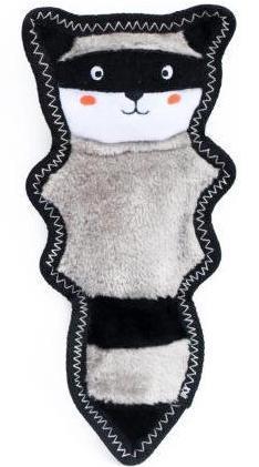 Zippy Paws Z-Stitch "Skinny Pelt" - Racoon-Dizzy Dog Collars-Dizzy Dog Collars