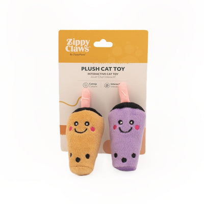 Zippy Paws ZippyClaws NomNomz Cat Toy - Milk Tea and Taro-Toy-Dizzy Dog Collars